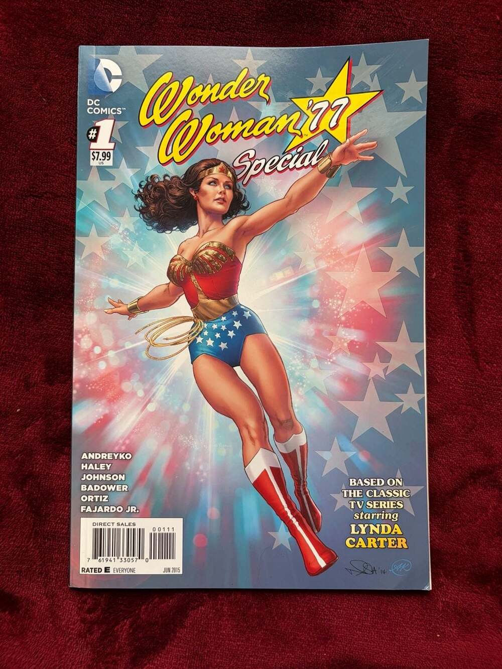 Wonder Woman '77 Special #1 (DC Comics, 2015) - Lynda Carter Cover